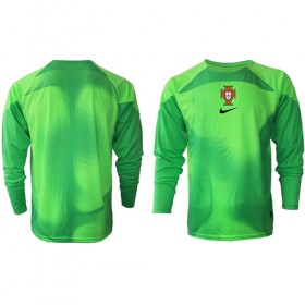 Portugal Målvakt Hemmakläder VM 2022 Långärmad